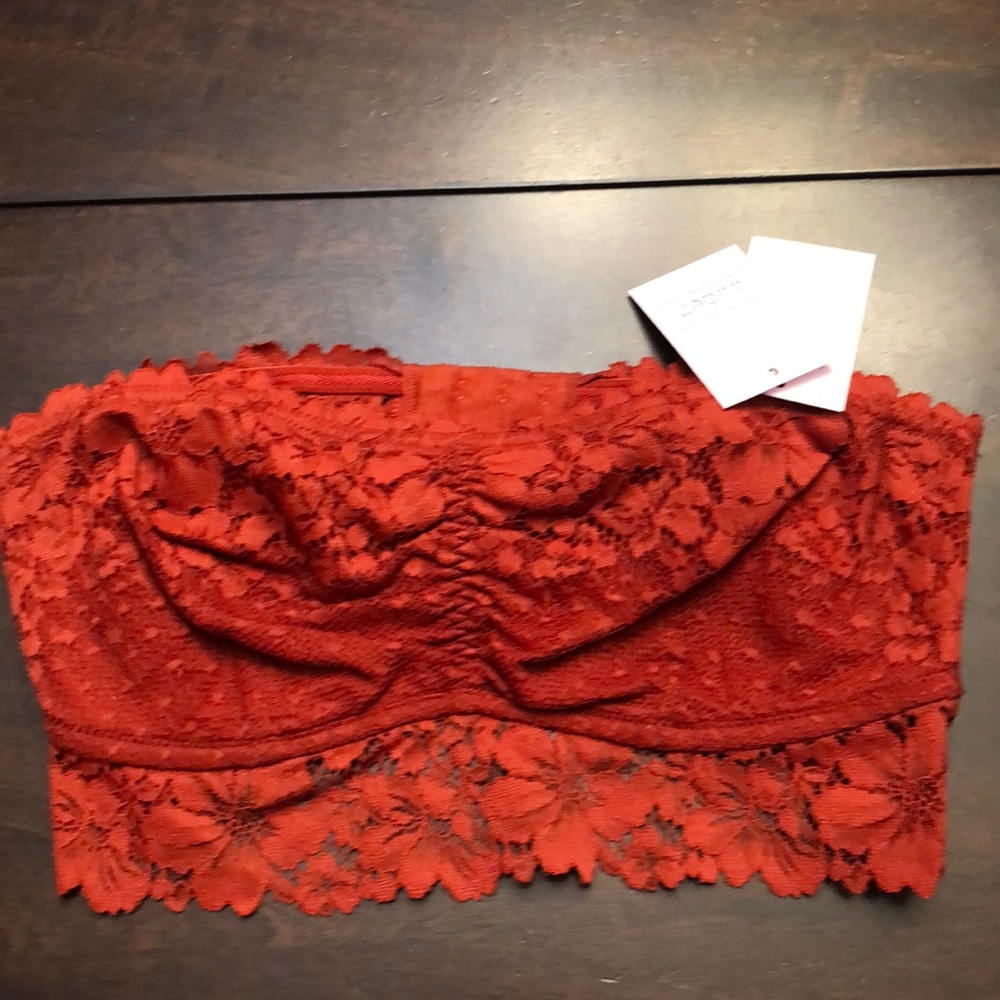 Auden unlined bandeau bra.  New